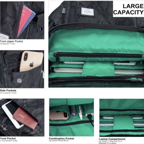 Laptop backpack - Picture 6 of 8